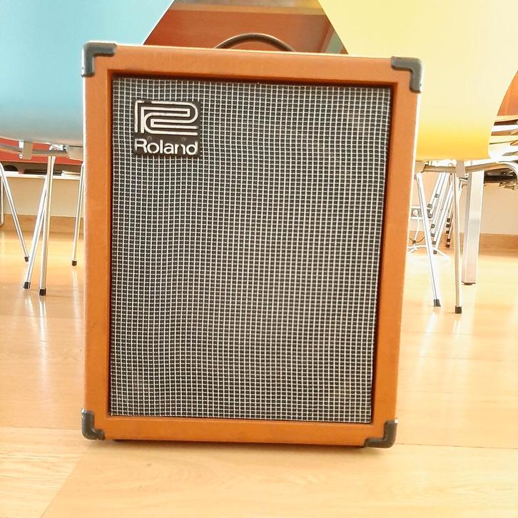 Vintage Roland Cube 60 Versterker | Basversterker, Muziek en Instrumenten, Versterkers | Bas en Gitaar, Zo goed als nieuw, Basgitaar