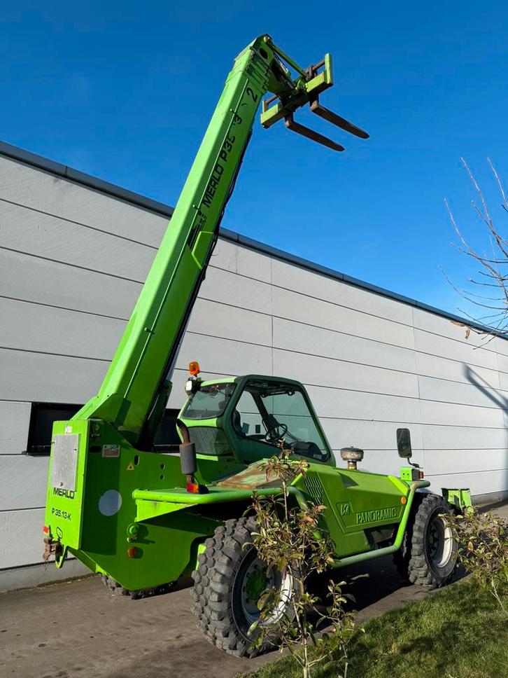 Chariot télescopique Merlo 13 mètres avec décalage latéral, Articles professionnels, Machines & Construction | Grues & Excavatrices
