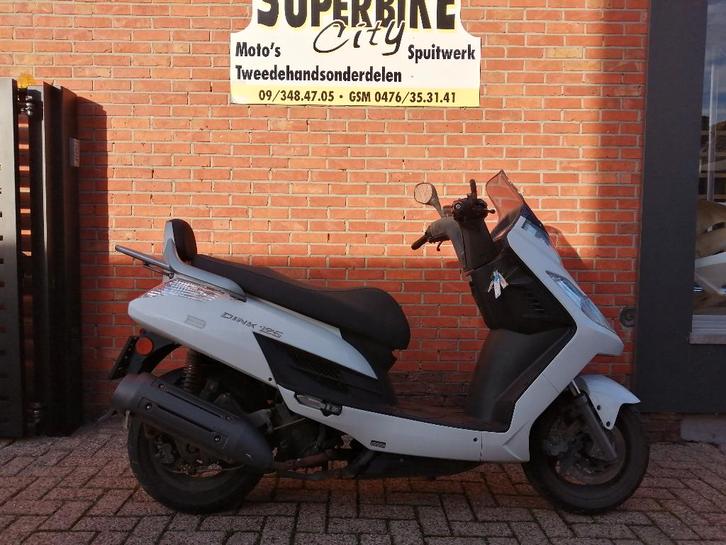 Kymco 125cc New Dink 2017, Motoren, Motoren | Overige merken, Particulier, Scooter, 11 kW of minder, 1 cilinder, Minimaal motorrijbewijs A1