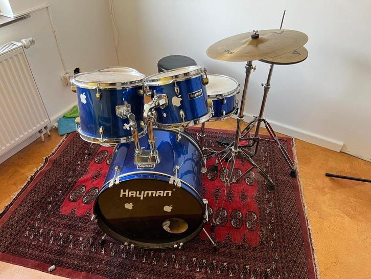 Drumset voor beginners, Muziek en Instrumenten, Drumstellen en Slagwerk, Gebruikt, Overige merken, Ophalen
