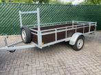 Aanhangwagen Custafer 3 m x1.32 m met zeil., Auto diversen, Aanhangers en Bagagewagens, Ophalen, Zo goed als nieuw