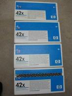 4 nieuwe toners HP Q5942X High Capacity (HP 42X) HP 4250-435, Nieuw, Toner, Ophalen of Verzenden, HP ORIGINAL