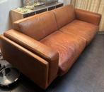 zetel bruin leer, Huis en Inrichting, Zetels | Zetels, Ophalen, Leer