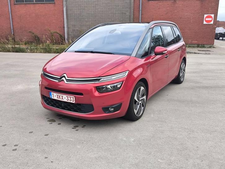 Citroen C4 Grand Picasso EXCLUSIVE 2016 2,0 blue hdi AUTOMAT, Auto's, Citroën, Particulier, C4, 360° camera, ABS, Achteruitrijcamera