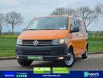 Volkswagen TRANSPORTER 2.0 TDI L2 Dubbel Cabine AC!, Auto's, Bestelwagens en Lichte vracht, Bedrijf, Cruise Control, Te koop, Handgeschakeld