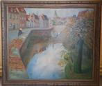 Zichten van Brugge op doek, Antiek en Kunst, Ophalen