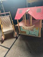 Poppenhuis en buggy ( samen 25€), Ophalen, Poppenhuis