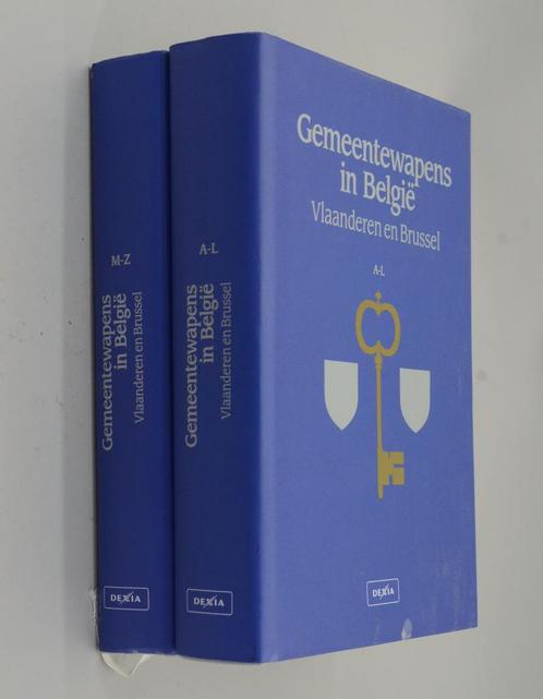 Gemeentewapens in België: Vlaanderen+Brussel. Nieuwstaat., Boeken, Geschiedenis | Nationaal, Zo goed als nieuw, 19e eeuw, Ophalen of Verzenden