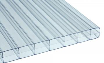POLYCARBONAAT DUBBELWANDIGE PLATEN 300x210x1Cm Glashelder beschikbaar voor biedingen