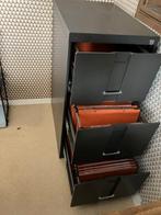 Dossierkast, bruin gelakt staal, Huis en Inrichting, Kasten | Overige, Ophalen
