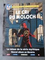 Blake et Mortimer - le cri du Moloch - affiche 80x60 - 2020, Ophalen of Verzenden, A1 t/m A3, Overige onderwerpen, Rechthoekig Staand