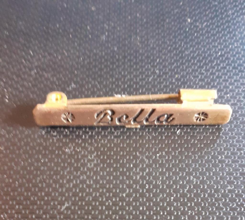 broche de fantaisie bella (x2089), Enlèvement ou Envoi, Utilisé