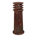 Royal Botania Buitenlamp roest Rusty 40cm - E27, Tuin en Terras, Staal, Minder dan 50 watt, Staande lamp, Waterbestendig