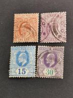 Ceylon 1904 - Koning Edward VII, Ophalen of Verzenden, Gestempeld, Zuid-Azië