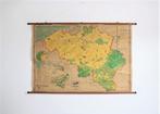ancienne carte scolaire: agriculture et forêts de Belgique, Enlèvement ou Envoi, Géographie