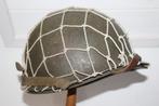 US WW2 filet de casques larges mailles. (2), Armée de terre, Envoi, Casque ou Béret