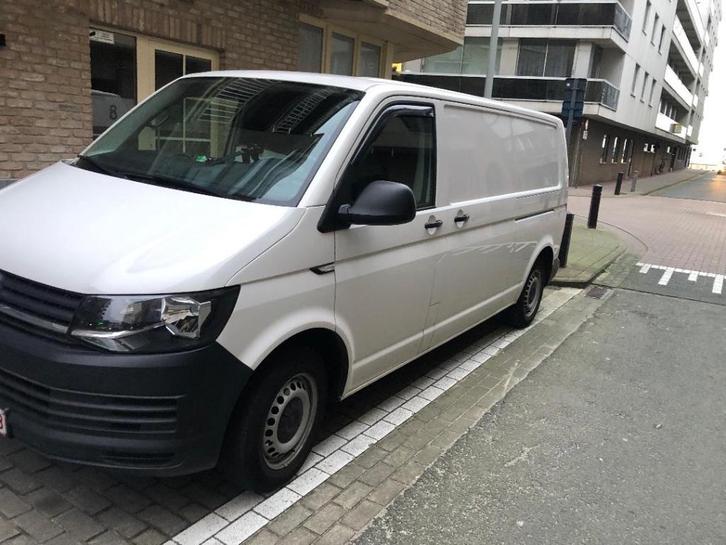 VW T6 transporter 2017 L2 H1 Automaat dubbele schuifdeur, Auto's, Bestelwagens en Lichte vracht, Particulier, ABS, Achteruitrijcamera