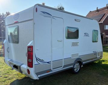 caravelair met mover, Caravans en Kamperen, Caravans, Vast bed, Treinzit, Particulier, Ringverwarming