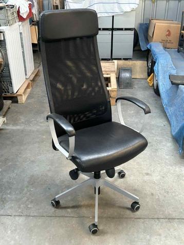 IKEA Markus lederen bureaustoel beschikbaar voor biedingen