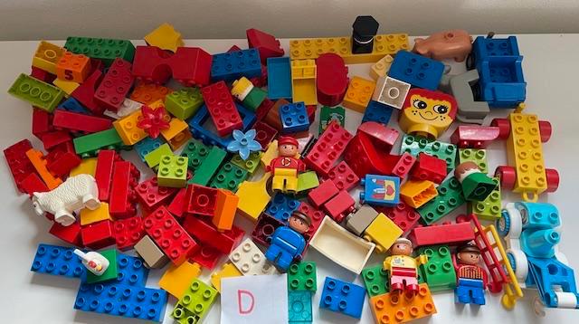 Duplo (D), Kinderen en Baby's, Speelgoed | Duplo en Lego, Gebruikt, Duplo, Losse stenen, Ophalen of Verzenden