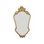 Mid Century Klassieke Gouden Deknudt Spiegel Barok Stijl 50s, Moins de 50 cm, Enlèvement ou Envoi, Moins de 100 cm, Autres formes