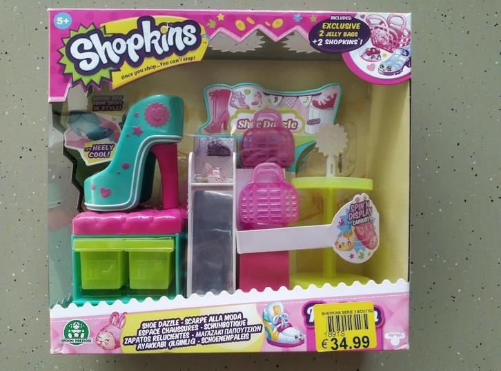Shopkins - Schoenenpaleis - Volledige set in originele doos, Kinderen en Baby's, Speelgoed | Educatief en Creatief, Nieuw, Ontdekken