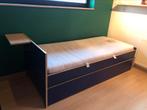 Dubbelbed frame met matras, Huis en Inrichting, Slaapkamer | Bedden, Ophalen, Gebruikt