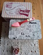 HEMA blikken, nostalgische afbeeldingen + schoen borsteltje, Enlèvement ou Envoi