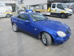 MERCEDES-BENZ SLK  BENZINE 04-99, Blauw, SLK, Bedrijf, Lederen bekleding