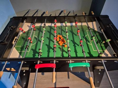 Tafelvoetbal "Tom en Rudi Home" zwart, Kinderen en Baby's, Speelgoed | Voetbaltafels, Zo goed als nieuw, Ophalen