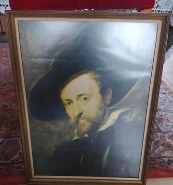 Reproduction par Pieter Paul Rubens, dans un cadre sur ki, Enlèvement ou Envoi, Comme neuf