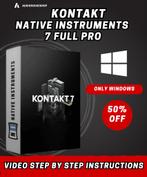 New Kontakt 7 Pro for Music Production Software Windows, Computers en Software, Nieuw, Ophalen of Verzenden, Windows