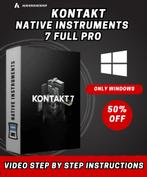 New Kontakt 7 Pro for Music Production Software Windows, Nieuw, Ophalen of Verzenden, Windows