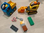 Duplo - kraan en camion, Kinderen en Baby's, Speelgoed | Duplo en Lego, Ophalen of Verzenden, Zo goed als nieuw