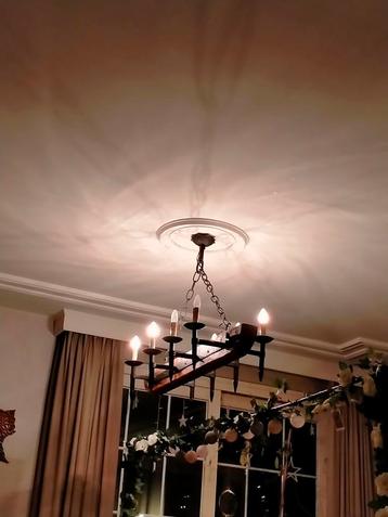 Vintage luster in landelijke stijl, Huis en Inrichting, Ophalen, Zo goed als nieuw