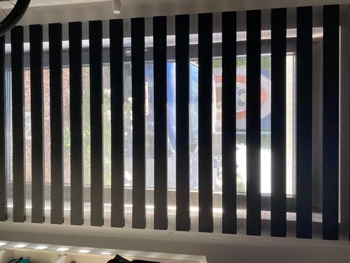 Duo rolgordijn, Huis en Inrichting, Stoffering | Gordijnen en Lamellen, Zo goed als nieuw, 200 cm of meer, 100 tot 150 cm, Zwart