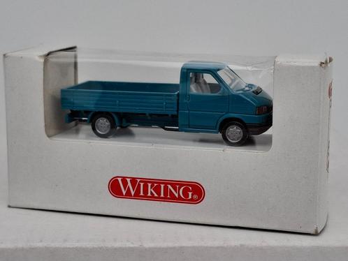 VW T4 met open laadbak - Wiking 1/87, Hobby en Vrije tijd, Modelauto's | 1:87, Zo goed als nieuw, Auto, Wiking, Verzenden