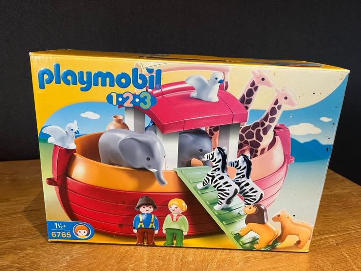 Playmobil 1.2.3 Ark van Noah + andere sets, Kinderen en Baby's, Speelgoed | Playmobil, Zo goed als nieuw, Complete set, Ophalen
