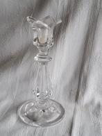 Bougeoir en cristal, avec support en forme de tulipe, Antiquités & Art, Enlèvement ou Envoi, Cristal