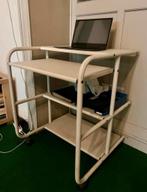 mobiel bureau, metaal in goede staat, Huis en Inrichting, Bureaus, Ophalen, Zo goed als nieuw, Bureau