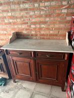 2 kasten + marmeren blad – samen weg, Antiek en Kunst, Antiek | Meubels | Kasten, Ophalen