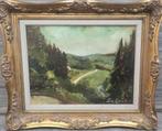 huile sur panneau signe simone lienard, Ophalen of Verzenden