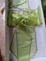 Nœuds verts pour chaise mariage, Enlèvement, Comme neuf, Vert, Accessoires