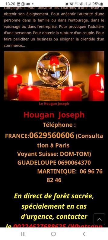 Voyant medium paris 06 29 56 06 06 voyance saint-martin pari, Contacts & Messages, Prédictions & Messages divers