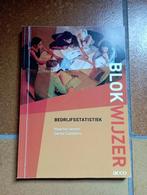 Bedrijfsstatistiek - Blokwijzer, Boeken, Studieboeken en Cursussen, Ophalen of Verzenden, Gelezen, Hoger Onderwijs, Gerda Claeskens