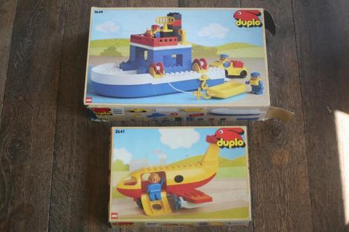 Lego Duplo in box jaren 80 set 2649 en 2641 ZELDZAAM, Kinderen en Baby's, Speelgoed | Duplo en Lego, Zo goed als nieuw, Duplo