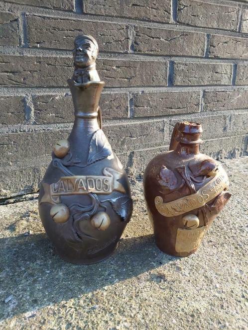 Vintage kruiken Calvados e.a., Antiek en Kunst, Antiek | Keramiek en Aardewerk, Ophalen of Verzenden