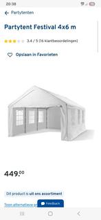 Party tent in goeie staat 2 keer gebruikt, Enlèvement