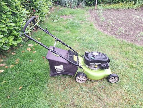 Tondeuse Central Parc DG450, Tuin en Terras, Grasmaaiers, Gebruikt, Benzine-grasmaaier, 40 t/m 49 cm, Cirkelmaaier, Opvangbak