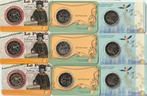 9 COINCARD 3XART NOUVEAU+3XEU VOORZITTERSCHAP+3X VROUWEN, Ophalen of Verzenden